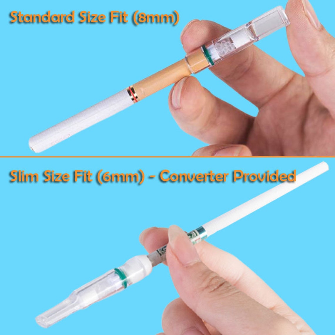 ANTI TAR™ AT470 Cigarette Filter Tips Joint Holder Triple Tar Etsy