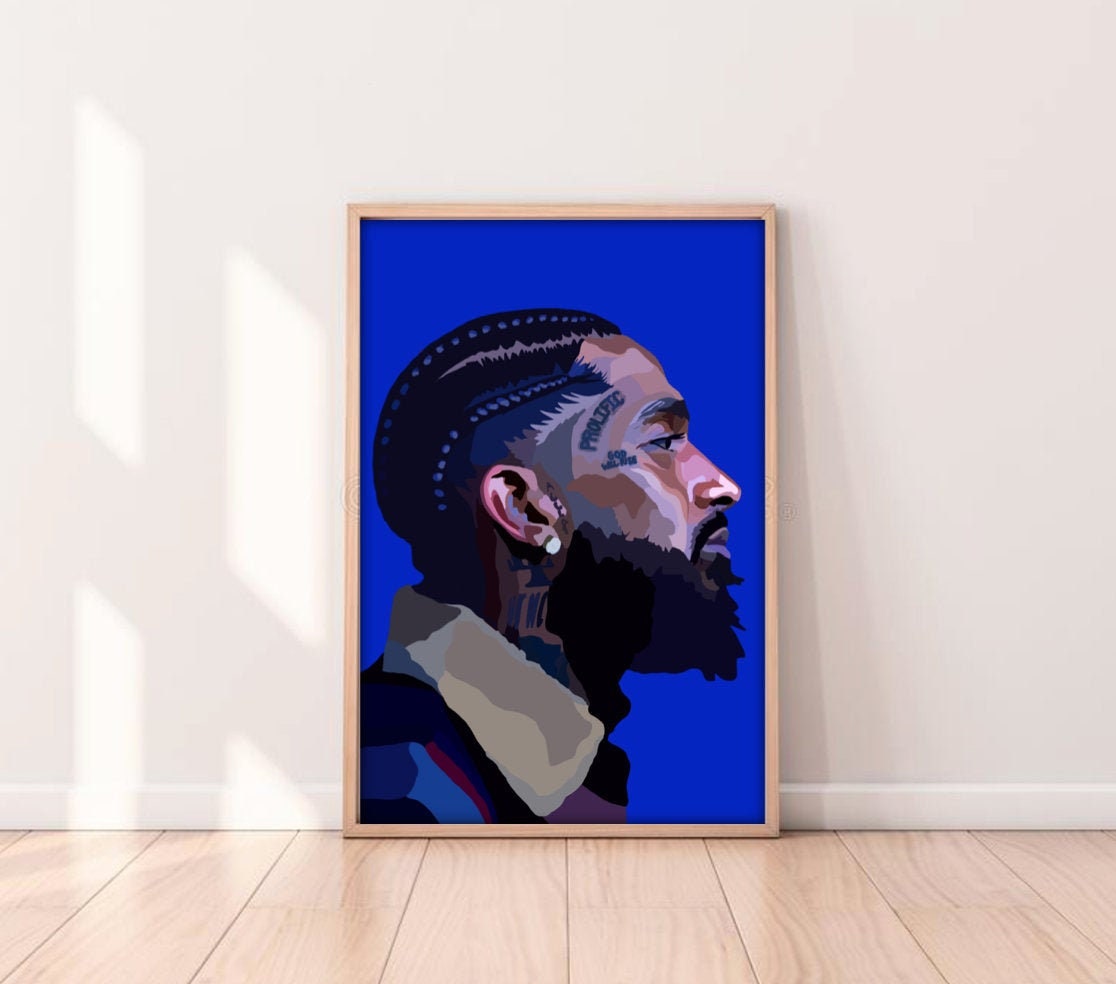 Discover Nipsey Hussle Poster - Rapper Art