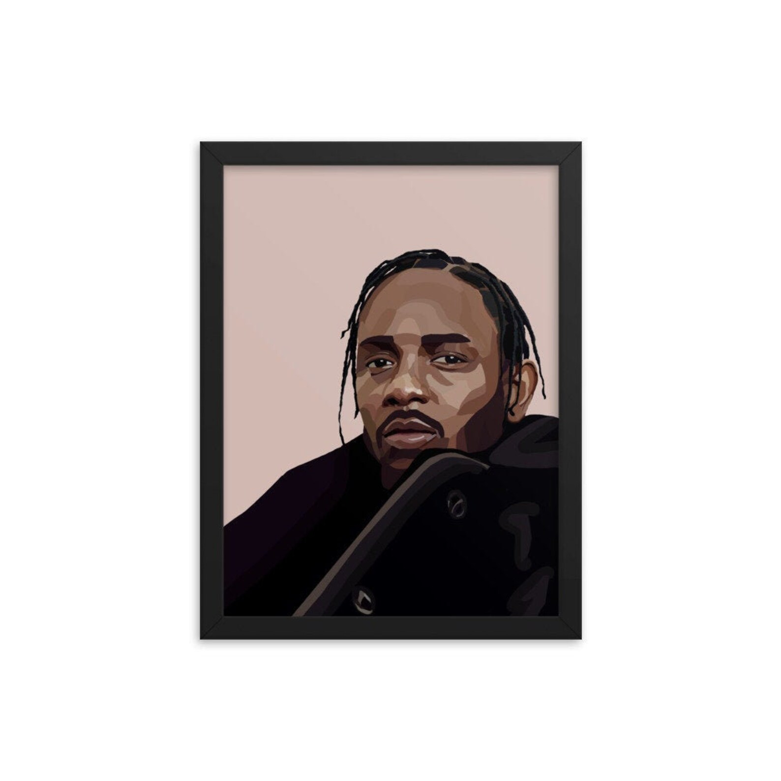 Kendrick Lamar Art Print Portrait Print Celebrity Print | Etsy