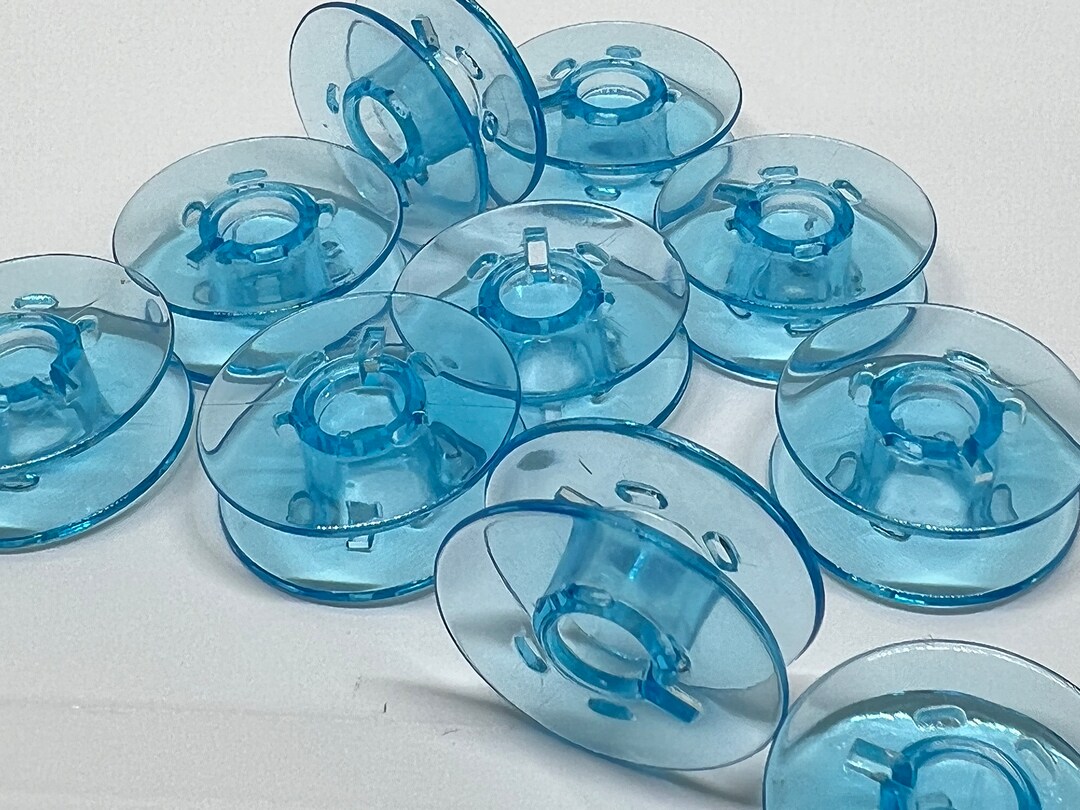 Pfaff BOBBINS Blue Plastic for Sewing Machines 10 Pieces Etsy