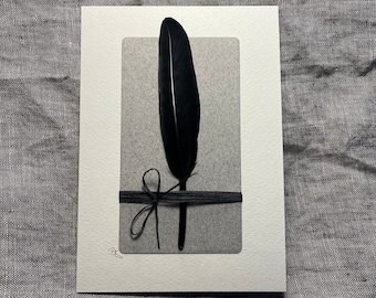 Mourning card, condolence card