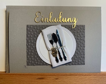 Invitation No. 5 - Greeting Card