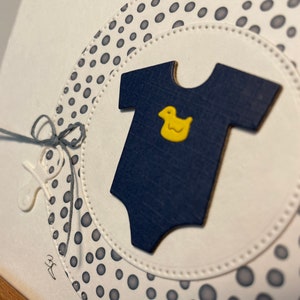 Carte de voeux pour naissance/baptême