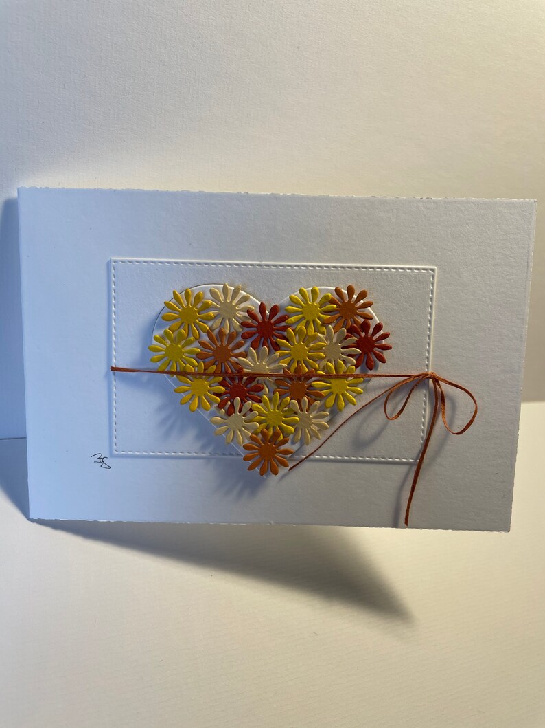 Greeting card with heart image 4