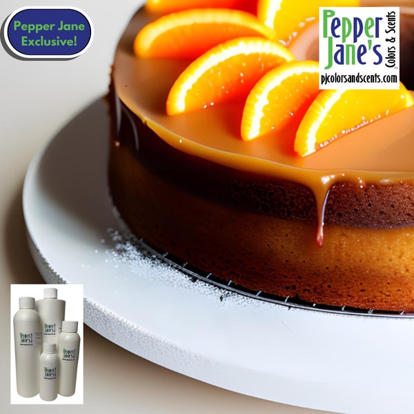 Orange Toffee Cake Fragrance Oil for Candles, Soap, Incense, Lotion, Reed Diffusers, Slime, Scrubs, Perfumes, Body Butters, and more