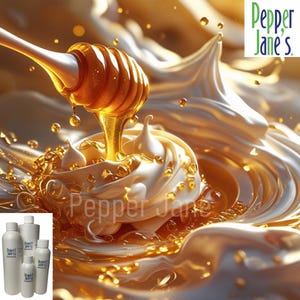 Whipped Vanilla Honey Fragrance Oil for Candles, Soap, Incense, Lotion, Diffusers, Slime, Scrubs, Perfumes, Body Butters, and more