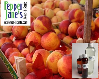 Just Peachy Fragrance Oil for Candles, Soap, Incense, Lotion, Diffusers, Slime, Scrubs, Perfumes, Body Butters, and more