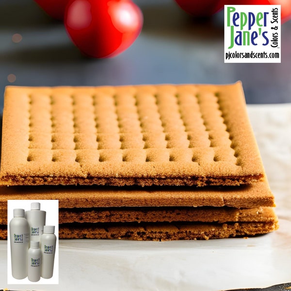 Graham Crackers Fragrance Oil for Candles, Soap, Incense, Lotion, Diffusers, Slime, Scrubs, Perfumes, Body Butters, and more