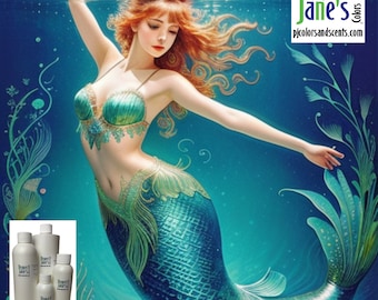Mermaid Tales Fragrance Oil for Candles, Soap, Incense, Lotion, Diffusers, Slime, Scrubs, Perfumes, Body Butters, more