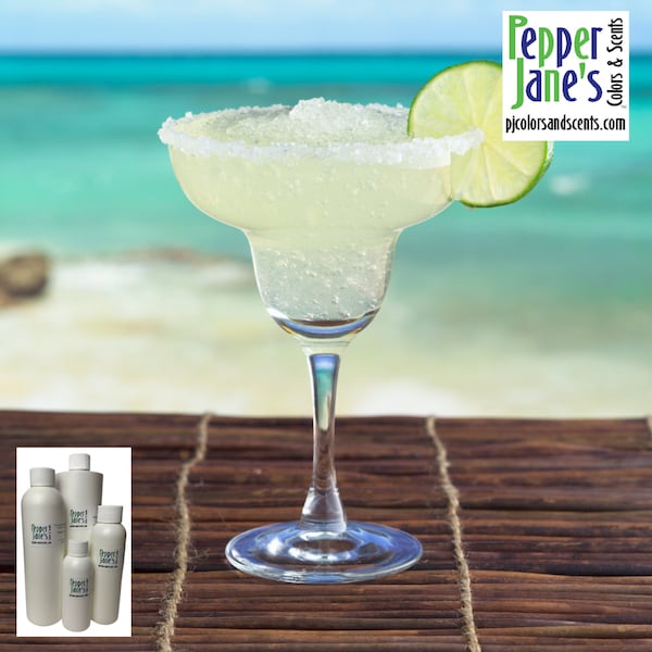 Lime Margarita Scent Fragrance Oil for Candles, Soap, Incense, Lotion, Diffusers, Slime, Scrubs, Perfumes, Body Butters, and more