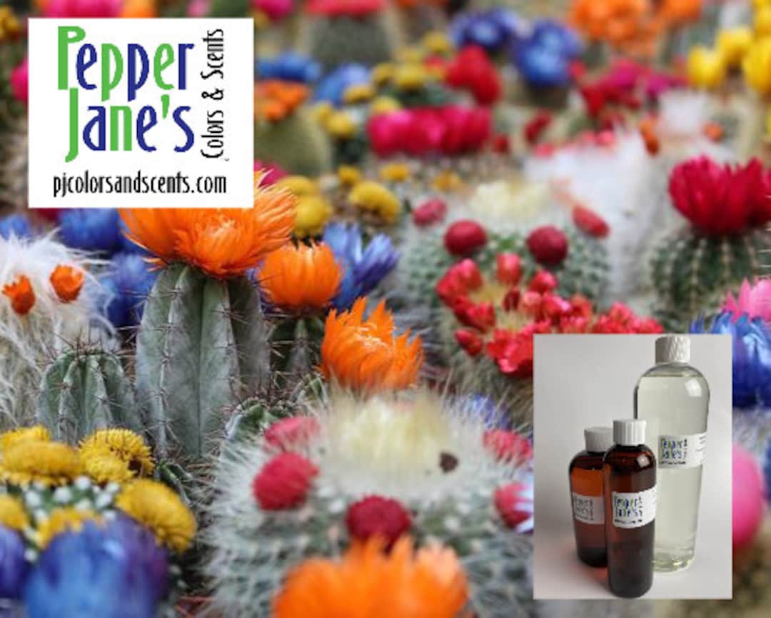 Cactus Flower Fragrance Oil for Candles Soap Incense Etsy