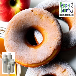 Apple Cider Donuts Fragrance Oil for Candles, Soap, Incense, Lotion, Diffusers, Slime, Scrubs, Perfumes, Body Butters