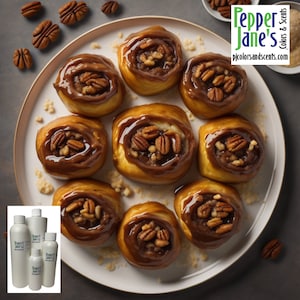 Maple Sticky Buns Fragrance Oil for Candles, Soap, Incense, Lotion, Diffusers, Slime, Scrubs, Perfumes, Body Butters, and more