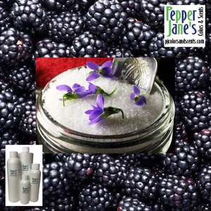 Blackberries and Sugared Violets Fragrance Oil for Candles, Soap, Incense, Lotion, Diffusers, Slime, Scrubs, Perfumes, Body Butters