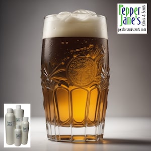 Beer Fragrance Oil for Candles, Soap, Incense, Lotion, Diffusers, Slime, Scrubs, Perfumes, Body Butters, and more