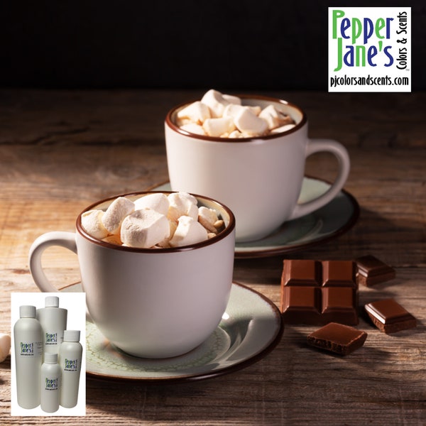 Hot Cocoa Fragrance Oil for Candles, Soap, Incense, Lotion, Diffusers, Slime, Scrubs, Perfumes, Body Butters, and more