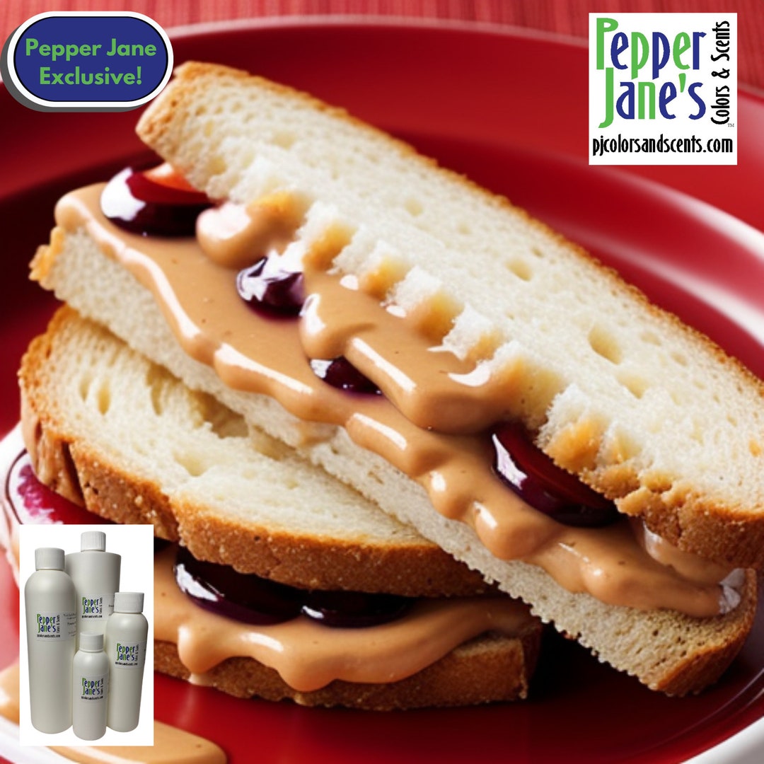 Peanut Butter & Jelly Fragrance Oil for Candles, Soap, Incense, Lotion