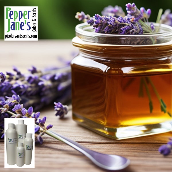 French Lavender & Honey Fragrance Oil for Candles, Soap, Incense, Lotion, Diffusers, Slime, Scrubs, Perfumes, Body Butters, more