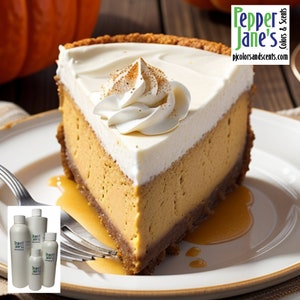 Pumpkin Spice Cheesecake Fragrance Oil for Candles, Soap, Incense, Lotion, Diffusers, Slime, Scrubs, Perfumes, Body Butters, and more