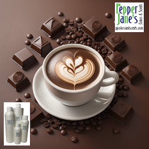 Cafe Mocha Fragrance Oil for Candles, Soap, Incense, Lotion, Diffusers, Slime, Scrubs, Perfumes, Body Butters