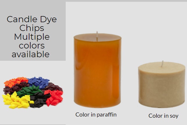 Candles Not Included SUPVOX DIY Candle Wax Dye 24 Colors Dye Chips for Aromatherapy Candles DIY Natural Soy Wax Candle Dye Color for Making Scented Candles 