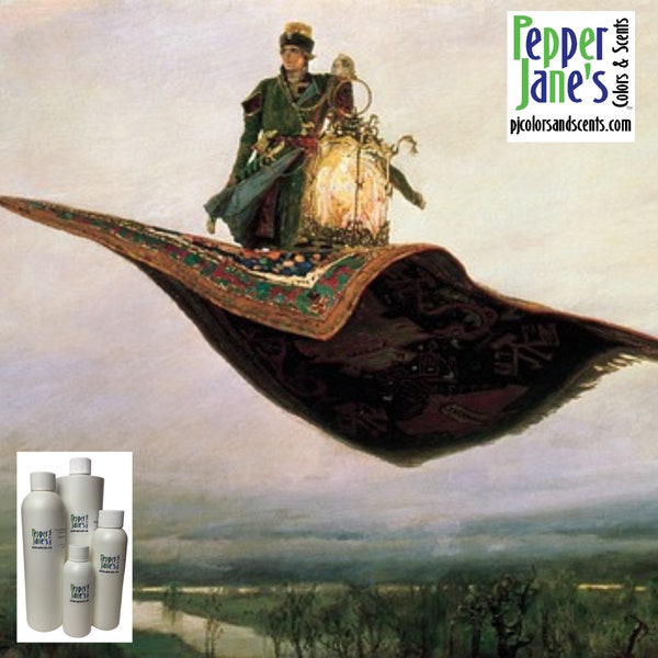 Magic Carpet Ride Fragrance Oil for Candles, Soap, Incense, Lotion, Diffusers, Slime, Scrubs, Perfumes, Body Butters, and more