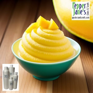 Mango Sorbet Scent Fragrance Oil for Candles, Soap, Incense, Lotion, Diffusers, Slime, Scrubs, Perfumes, Body Butters, and more