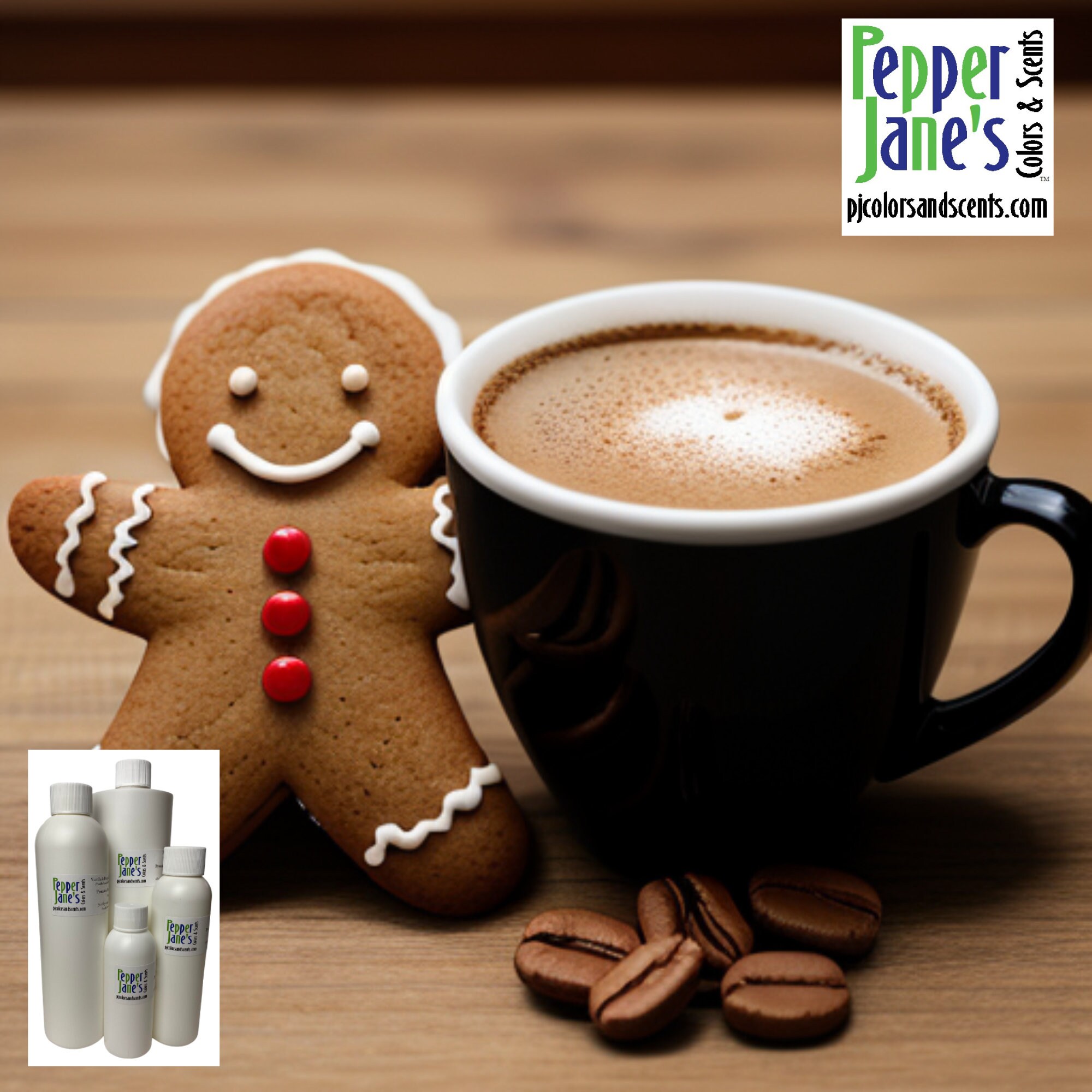 Gingerbread Cappuccino Fragrance Oil for Candles, Soap, Incense, Lotion, Diffusers, Slime, Scrubs, Perfumes, Body Butters, and more