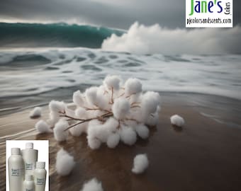 Sea Isle Cotton Fragrance Oil: Candles, Soap, Lotion, Diffusers