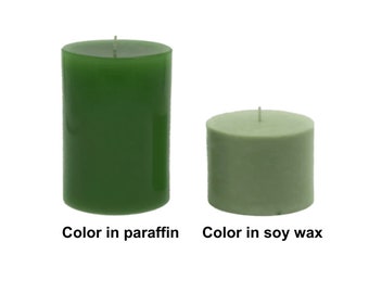 Christmas Green Candle Color Dye Chips for Candle Making - Multiple Sizes Available