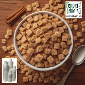 Cinnamon Toasties Cereal Fragrance Oil for Candles, Soap, Incense, Lotion, Diffusers, Slime, Scrubs, Perfumes, Body Butters, and more