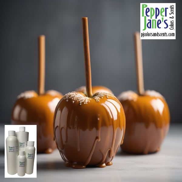 Caramel Apple Fragrance Oil for Candles, Soap, Incense, Lotion, Diffusers, Slime, Scrubs, Perfumes, Body Butters, and more