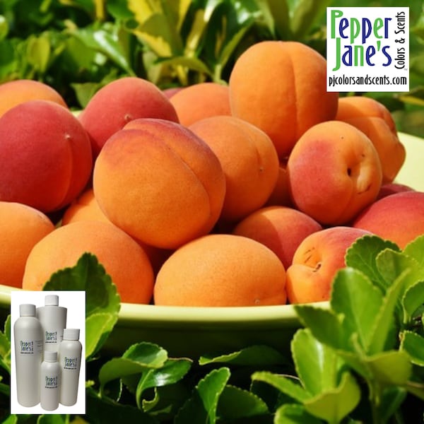 Fresh Peach Fragrance Oil for Candles, Soap, Incense, Lotion, Diffusers, Slime, Scrubs, Perfumes, Body Butters