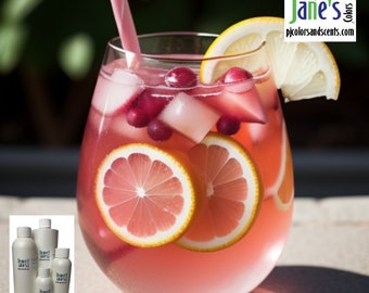 Pink Sangria Fragrance Oil: Candles, Soap, Lotion, Diffusers