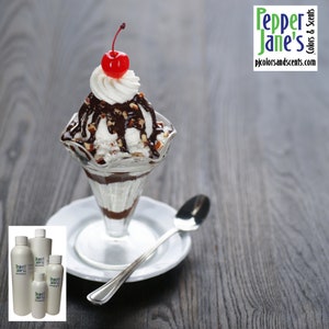 Hot Fudge Sundae Fragrance Oil for Candles, Soap, Incense, Lotion, Diffusers, Slime, Scrubs, Perfumes, Body Butters, more