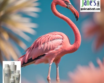 Pink Flamingo Fragrance Oil for Candles, Soap, Incense, Lotion, Diffusers, Slime, Scrubs, Perfumes, Body Butters, and more