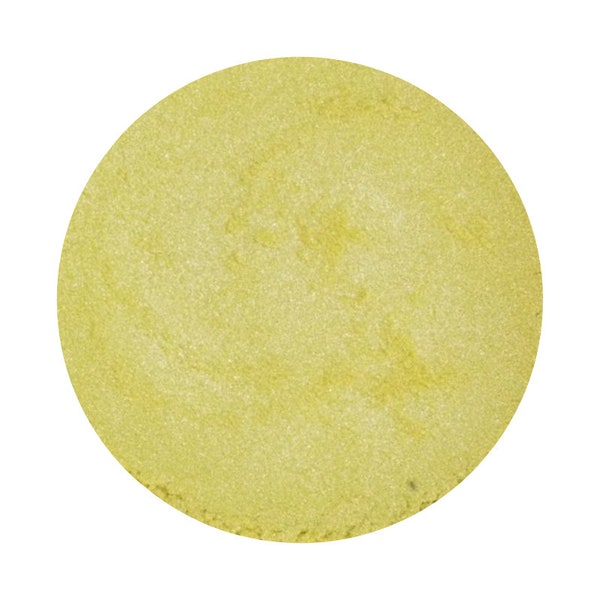 Lemonade Yellow Mica - Mica Powder Color - For Cosmetics & Soap Making