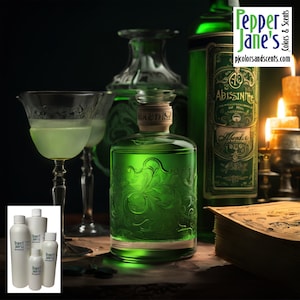 Absinthe Fragrance Oil for Candles, Soap, Incense, Lotion, Diffusers, Slime, Scrubs, Perfumes, Body Butters, and more