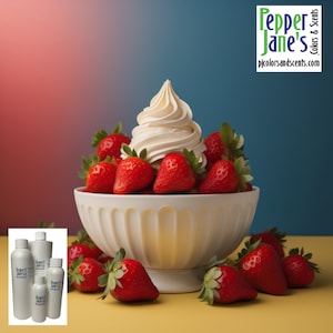 4 Oz. Strawberry Shortcake Whipped Body Cream & 1 Oz 