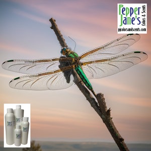 Dragonfly Skies Fragrance Oil for Candles, Soap, Incense, Lotion, Diffusers, Slime, Scrubs, Perfumes, Body Butters, and more