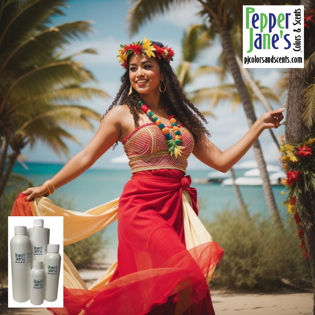 Hula Dancer Fragrance Oil for Candles, Soap, Incense, Lotion, Diffusers