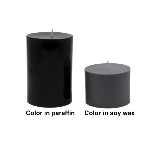 Black Candle Color Dye Chips for Candle Making - Multiple Sizes Available