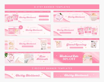 Etsy Shop Bundle - Banner Templates, Listing Photos, and