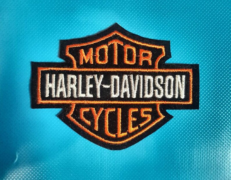 Harley davidson iron on patch brand new Etsy