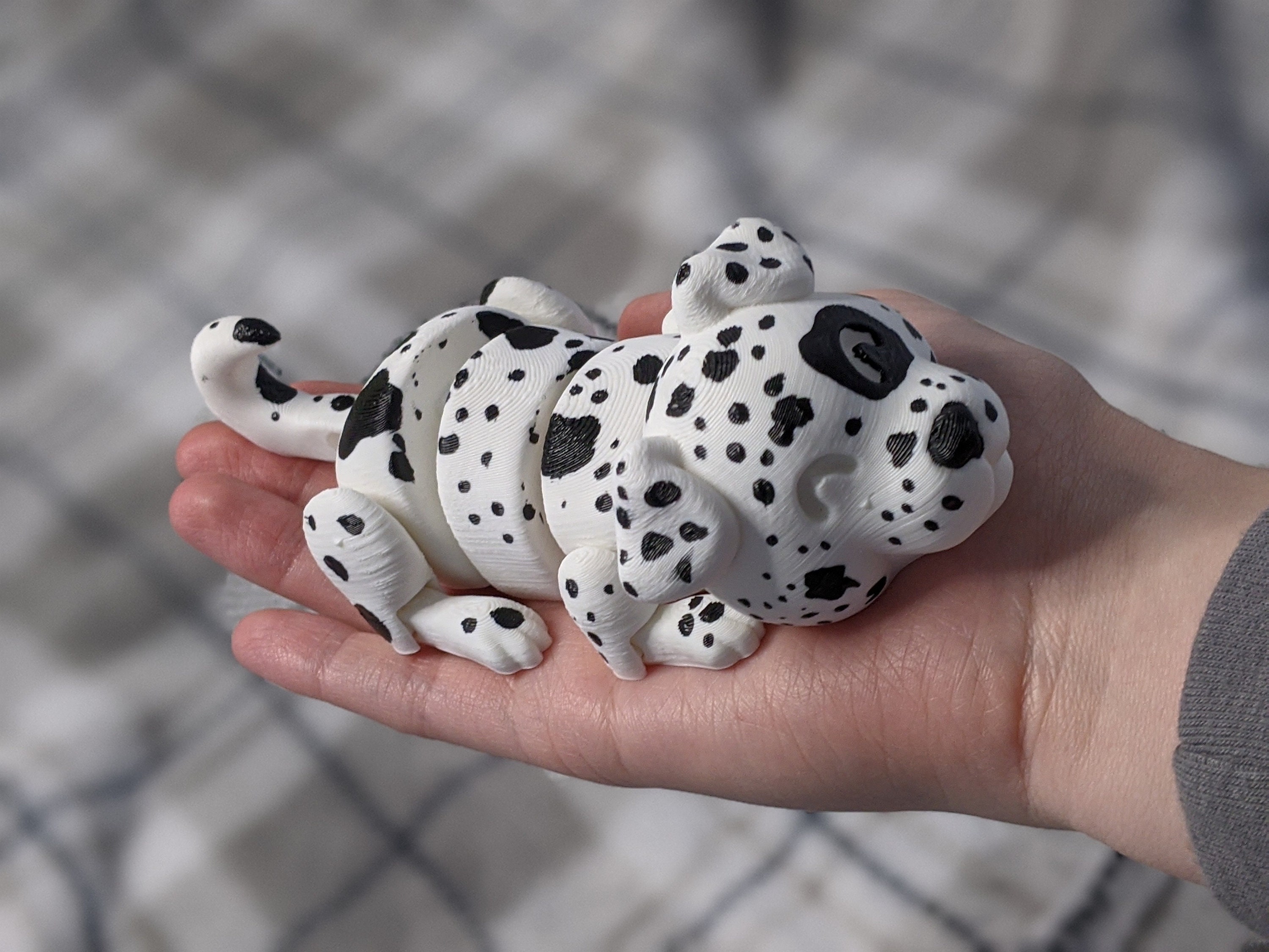 Flexi Dalmatian Puppy Dog Fidget Toy | Etsy