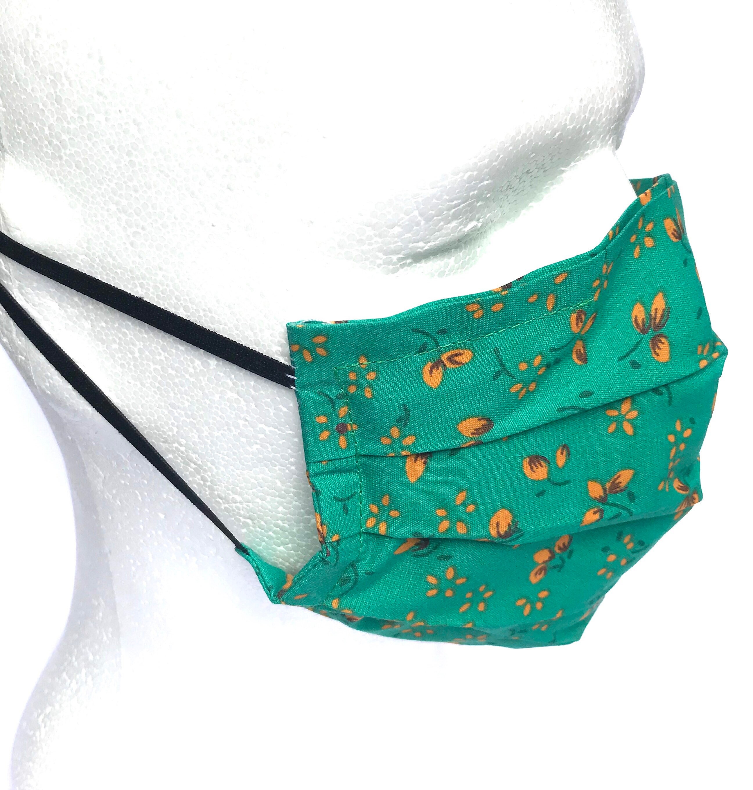 Summer Colours Face Masks with Filter Pockets Washable Adult Etsy