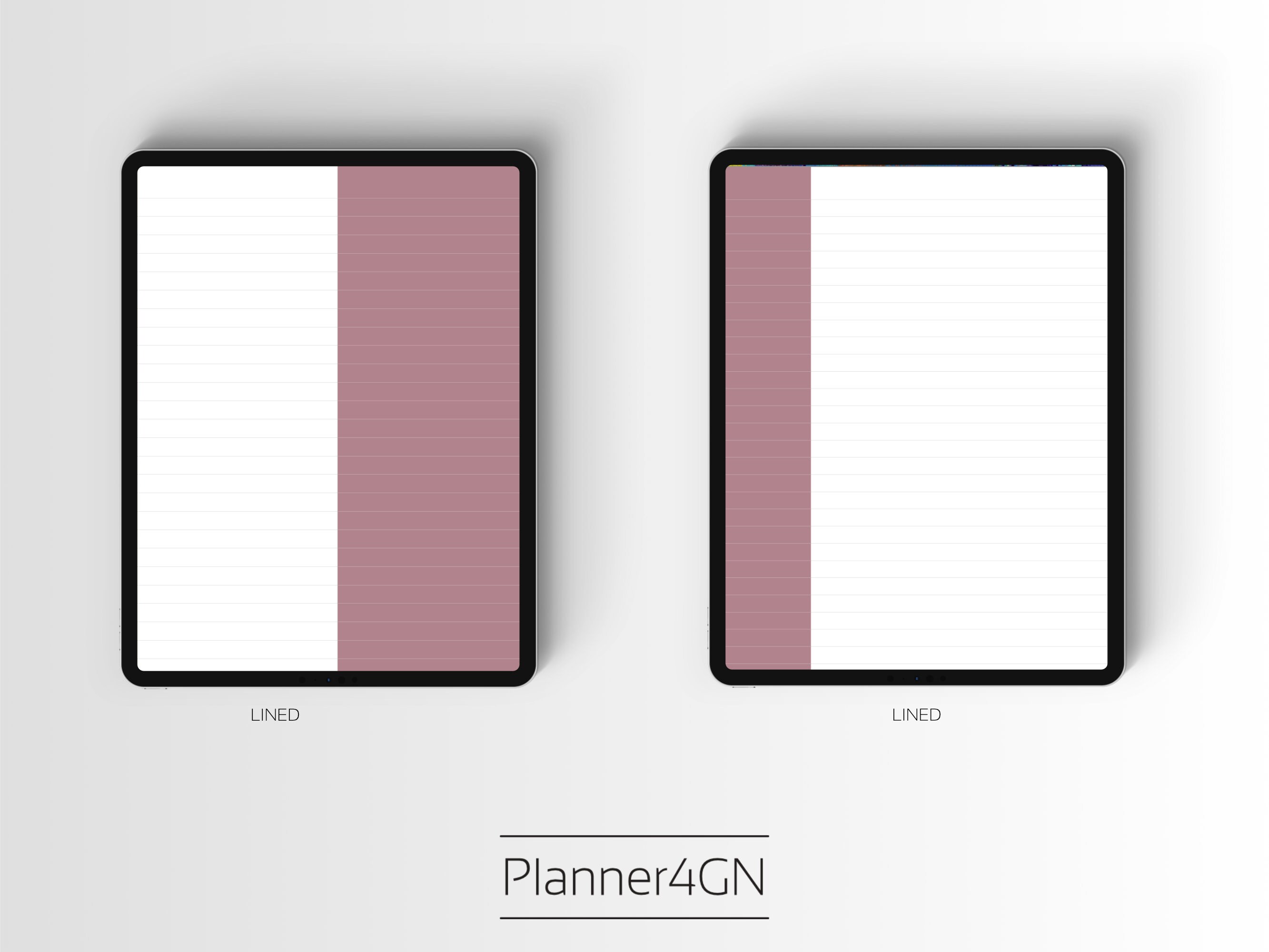 40 Goodnotes Notetaking Template Colorful Goodnotes Etsy