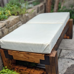 Solid Wood Garden Coffee Table Rustic/Industrial/chair/lounger/table/sunbed/patio-set/garden-furniture image 5