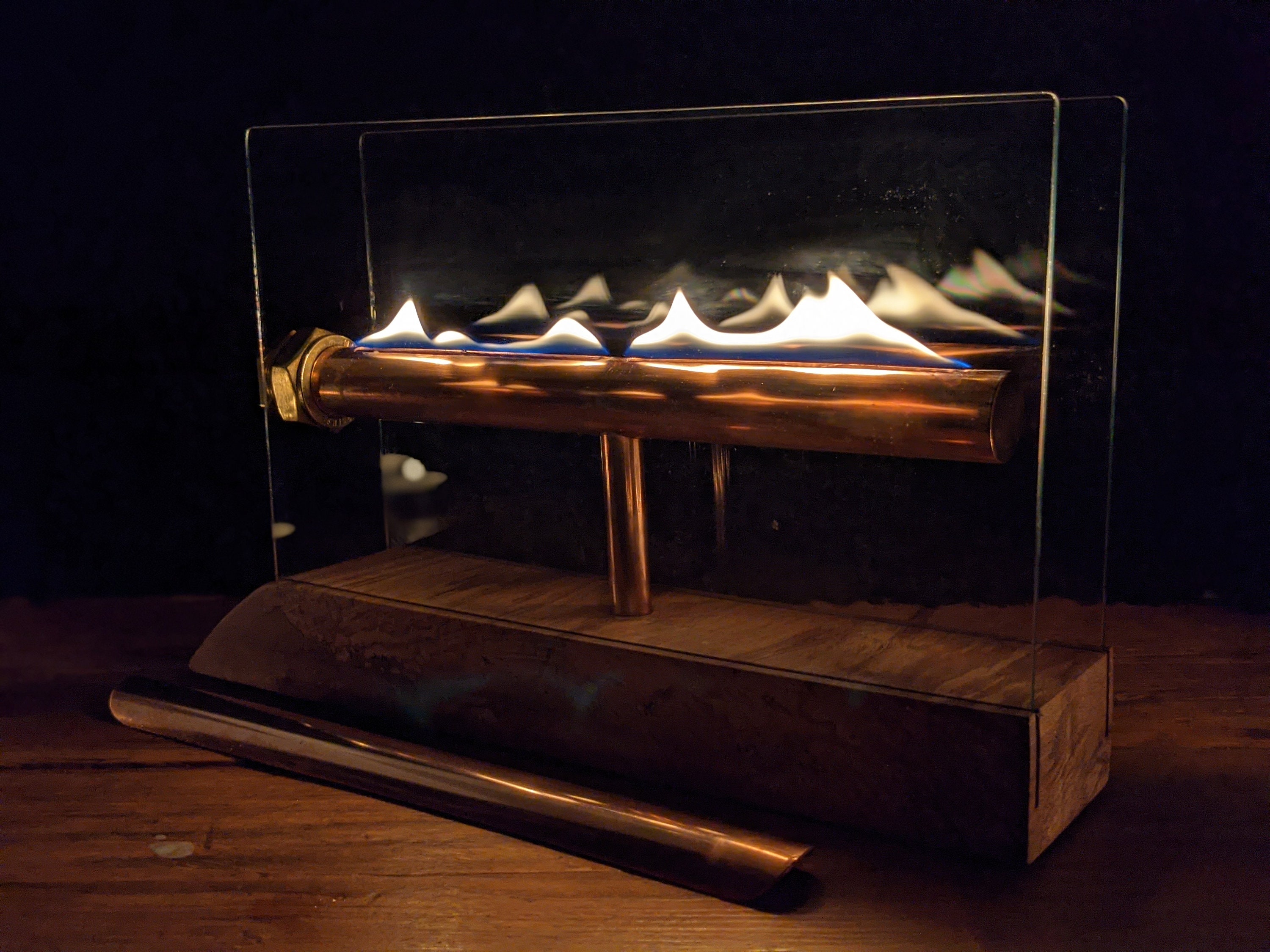 Handmade Indoor/outdoor Table Top Oil Burner/lamp/fire Etsy UK