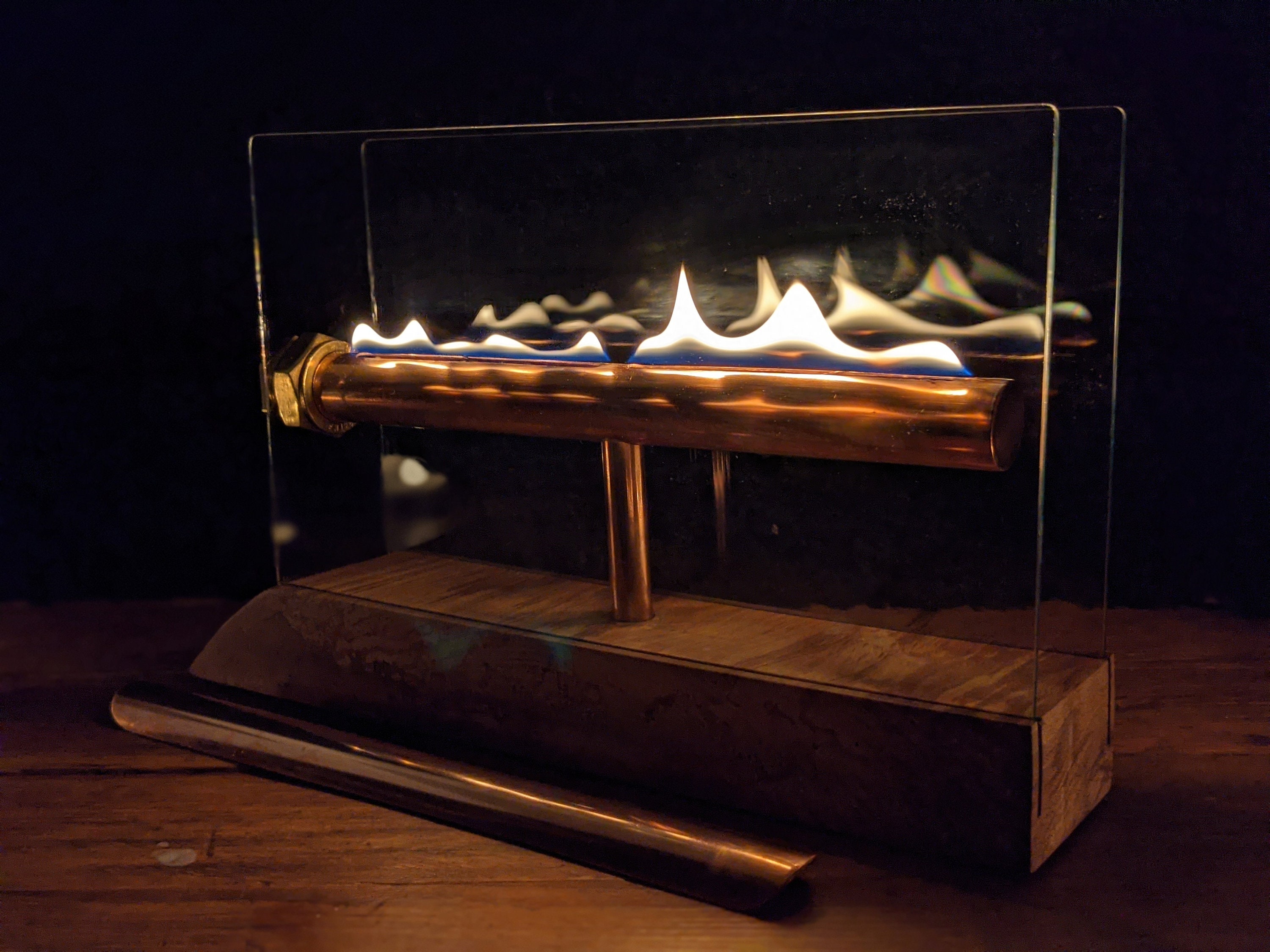 Handmade Indoor/outdoor Table Top Oil Burner/lamp/fire Etsy UK